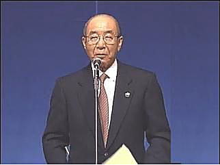 閉会あいさつ 蕨市長 田中 啓一